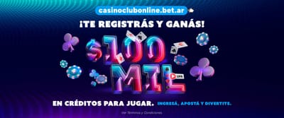 Cacino Online welcome banner with a galactic theme